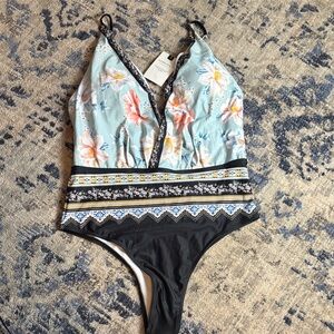 Floral One-Piece Swimsuit